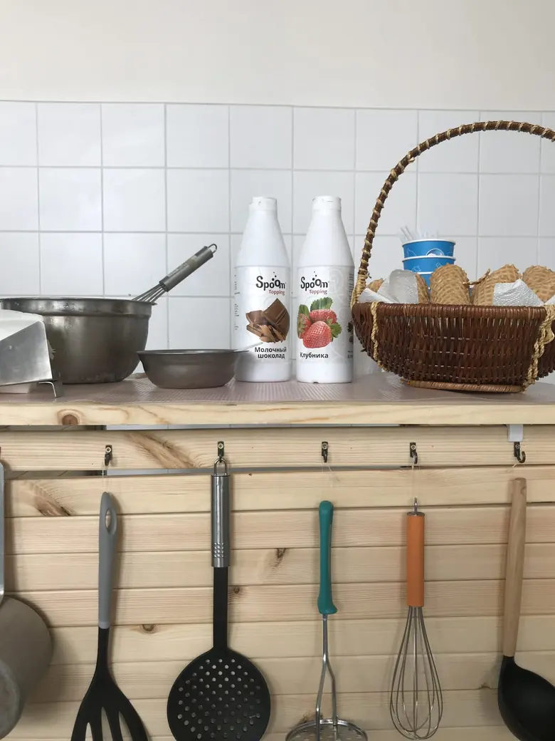 Станция мороженого: топпинги, рожки и инвентарь